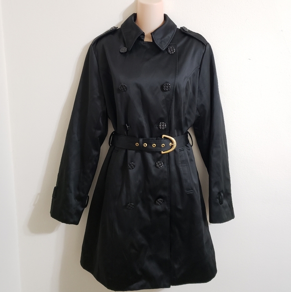 Betsey Johnson Jackets & Blazers - Betsey Johnson Black Trench Coat